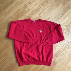 Vintage Sweatshirt “Support The troops”